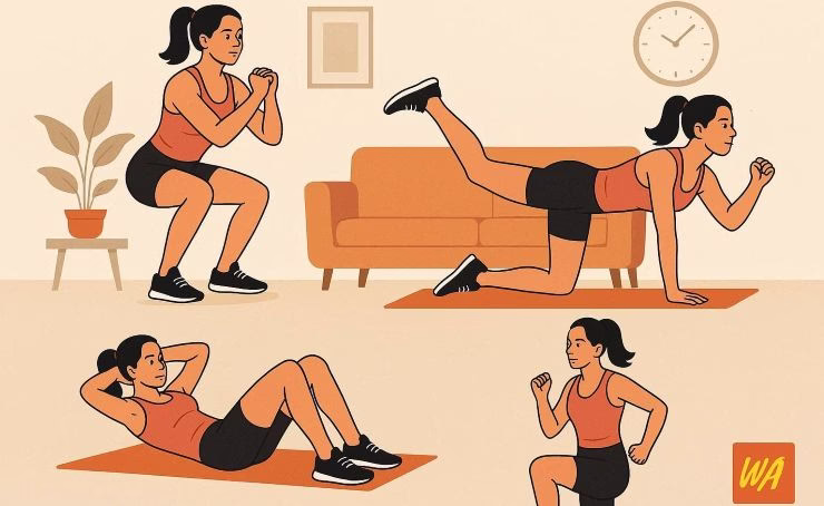 10 minute workout at home - witsadda